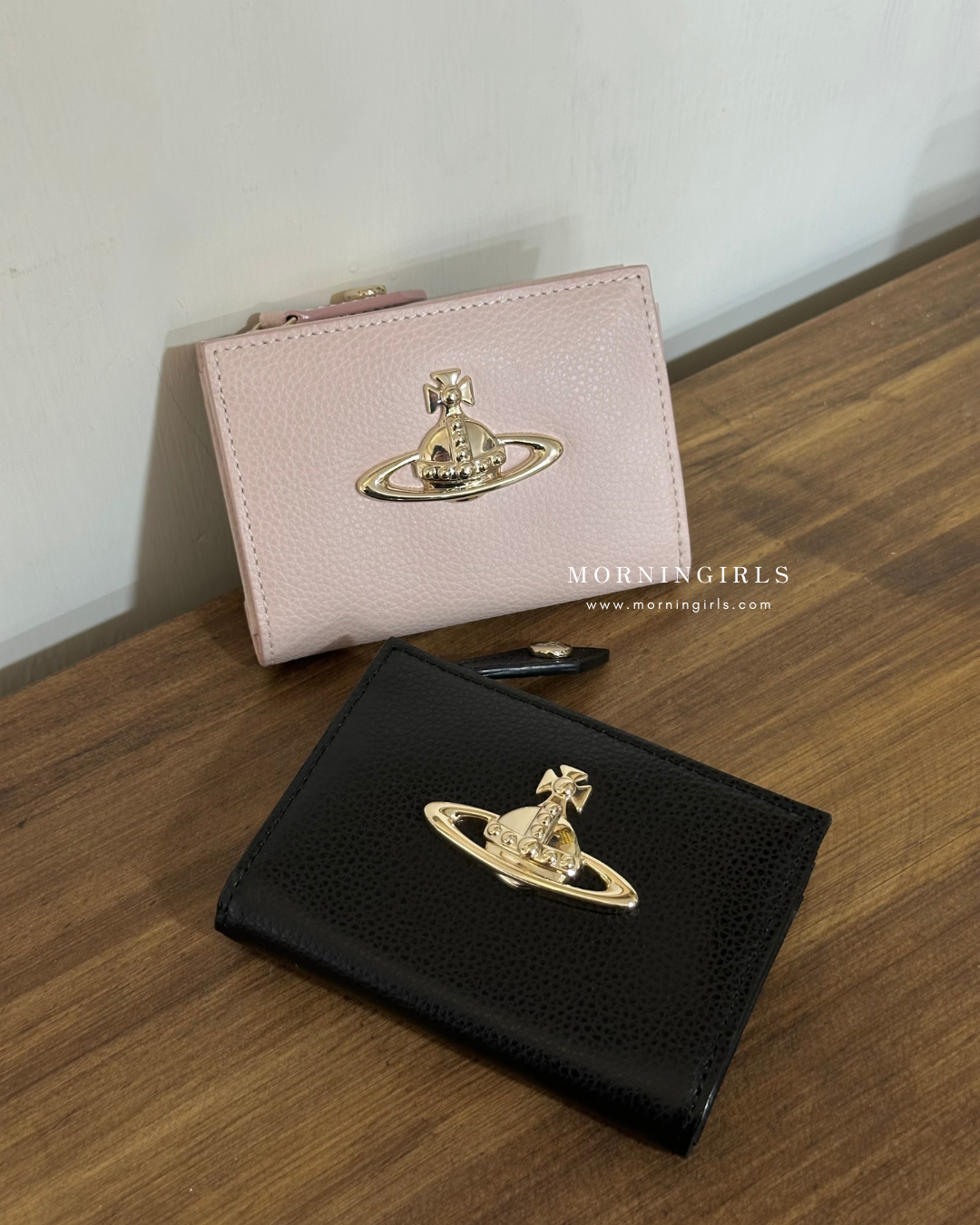 Vivienne Westwood Hard Lychee Leather Square Small Purse [Japan