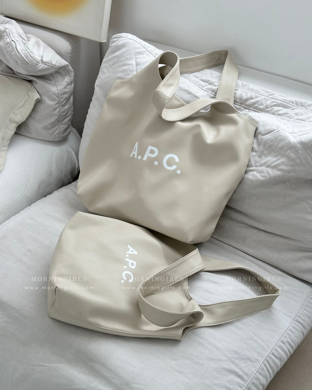 A.P.C. Ninon Tote Bag [SMALL] [可放A4尺寸!] – morningirls