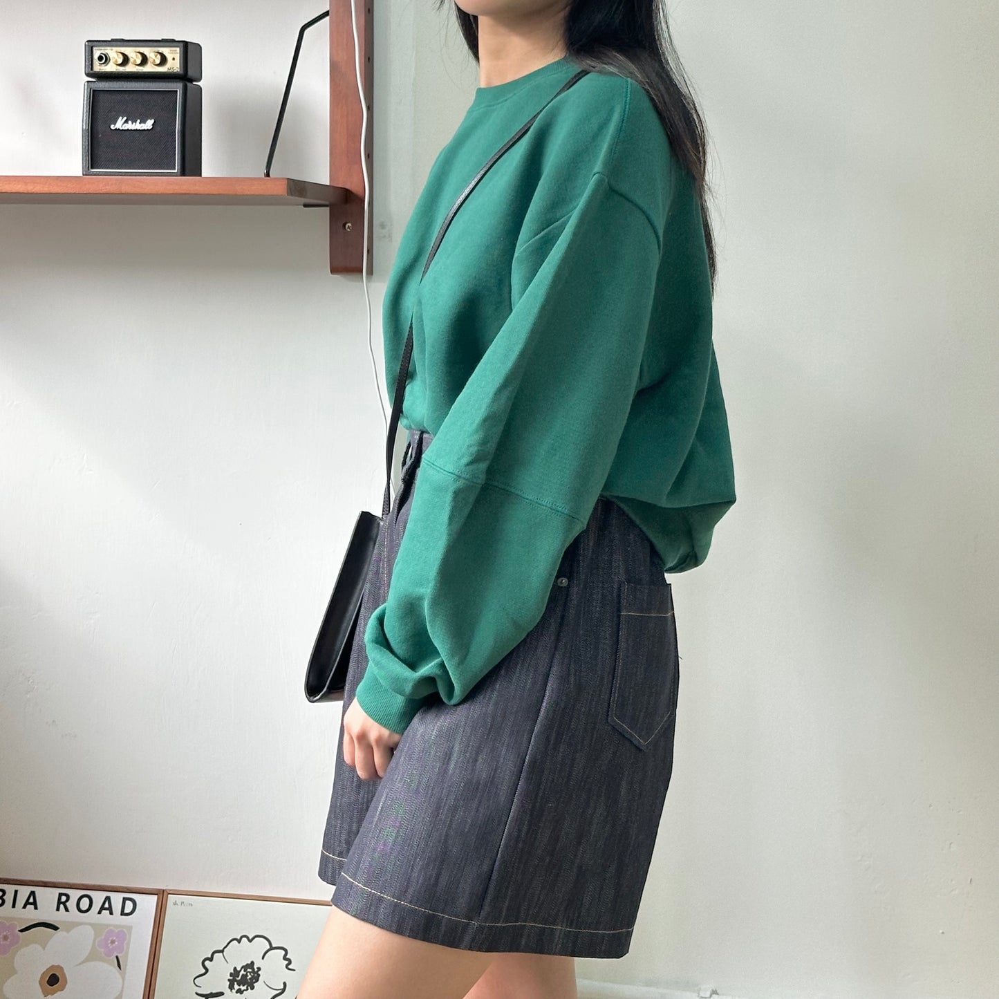 Non-Fade Denim Shorts