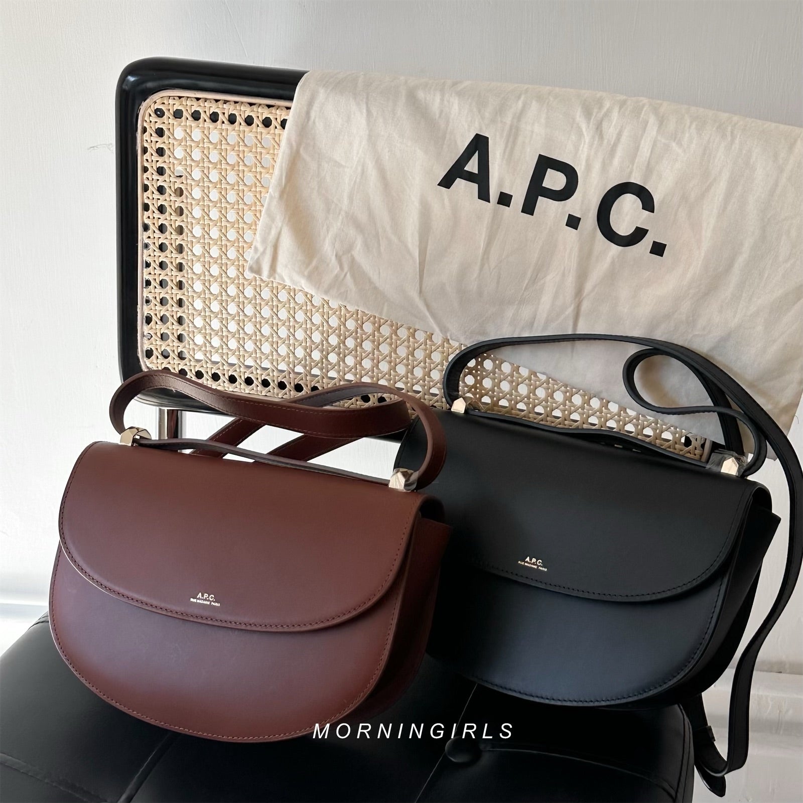 APC Geneve Bag [REGULAR] [Retro Brown - Available Now at a
