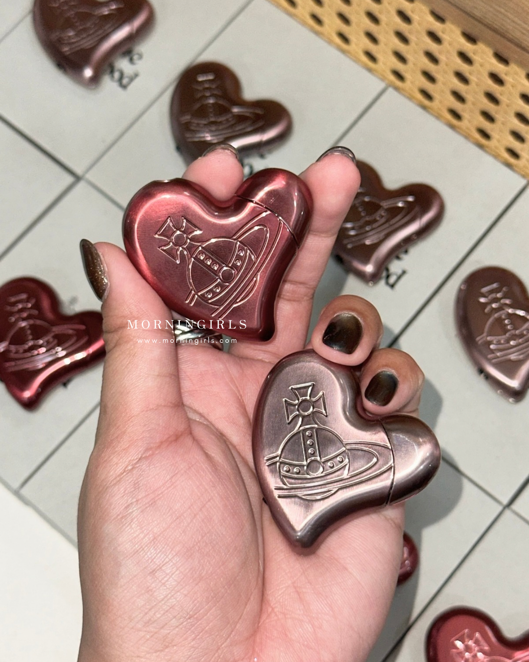 Vivienne Westwood's ultra-limited edition ORB Monogram heart