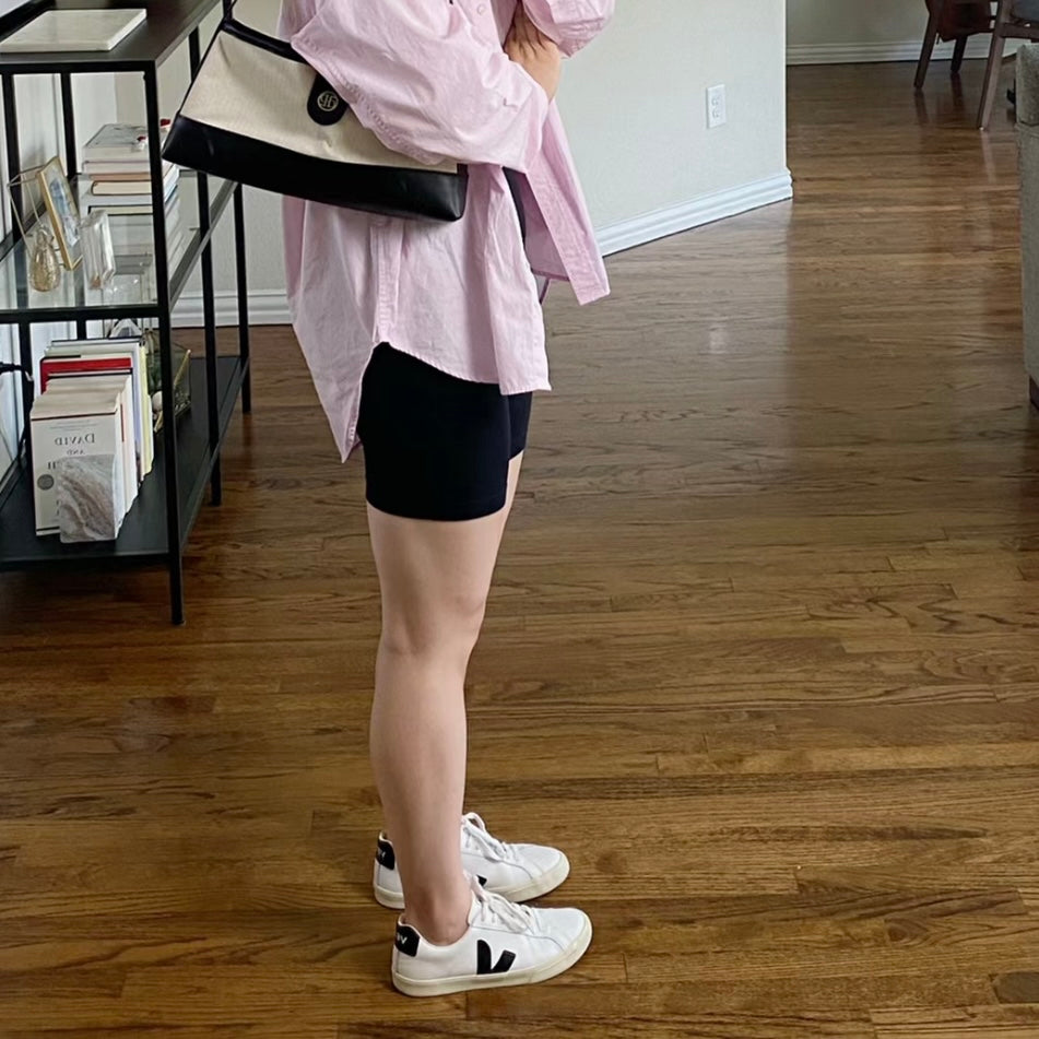 VEJA French white shoes Esplar black