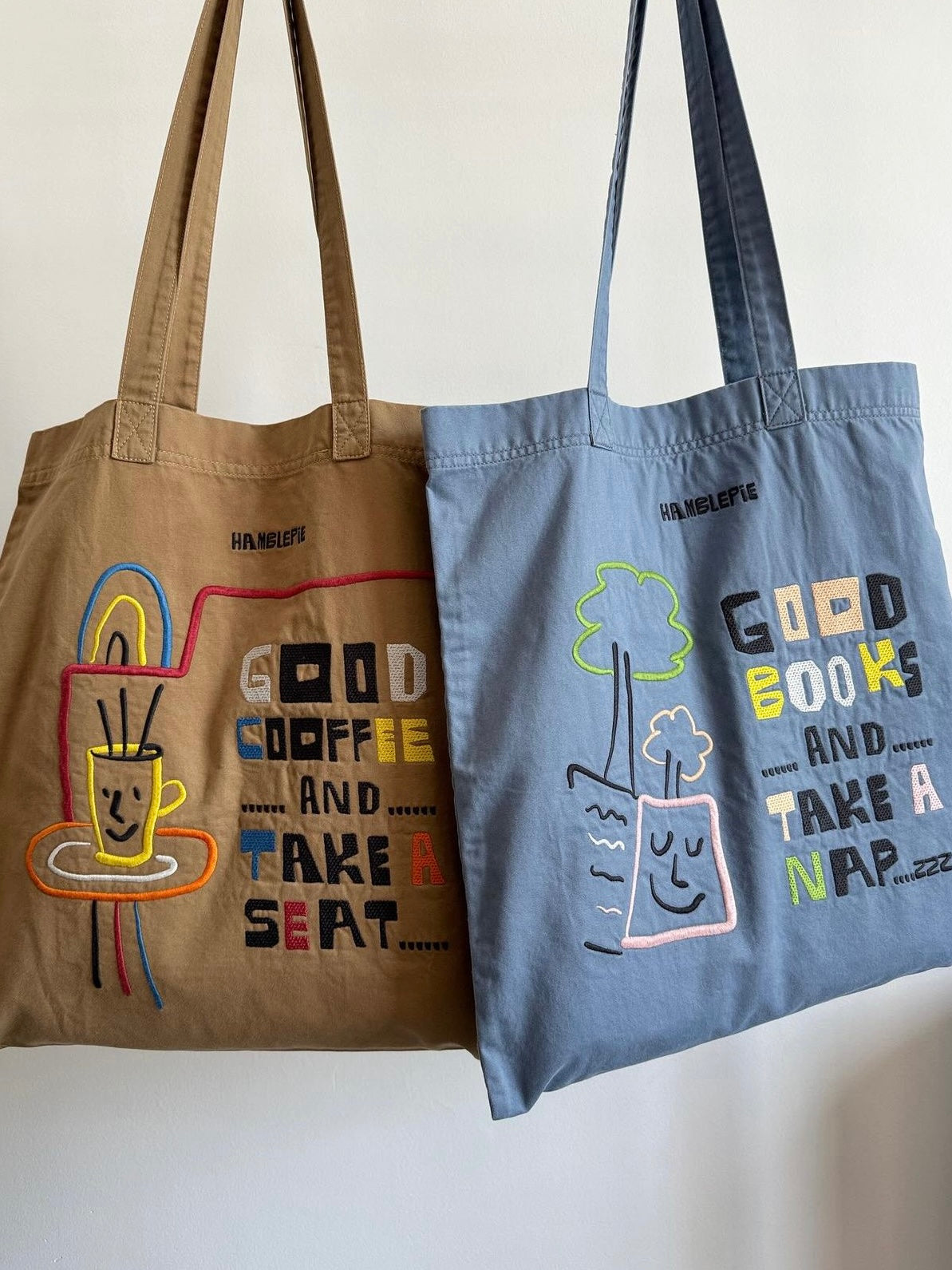 Hamblepie 泰國自家品牌 - Good Books Tote Bag