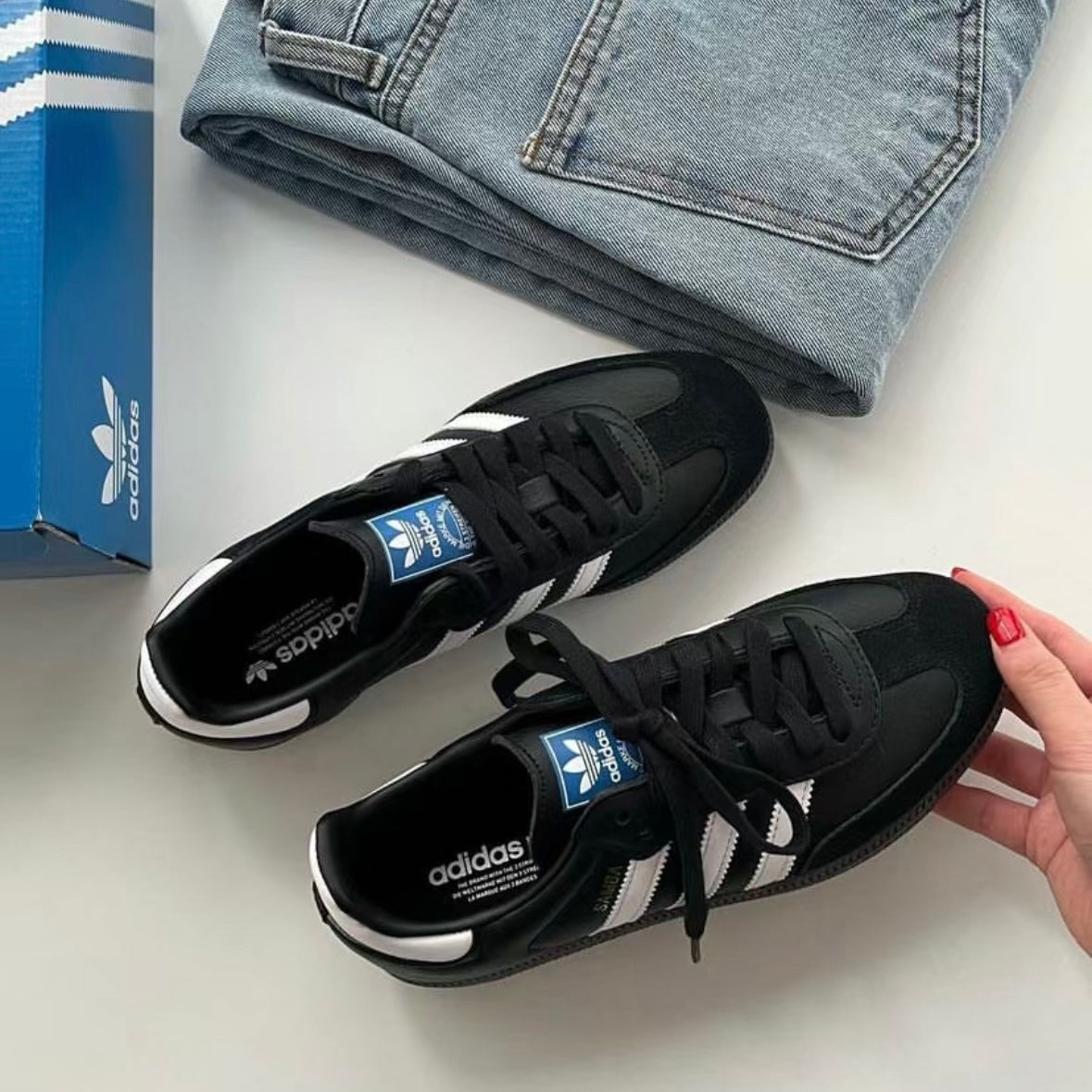 ADIDAS Originals Samba OG 黑色［UK5.5現貨優惠中!］ – morningirls