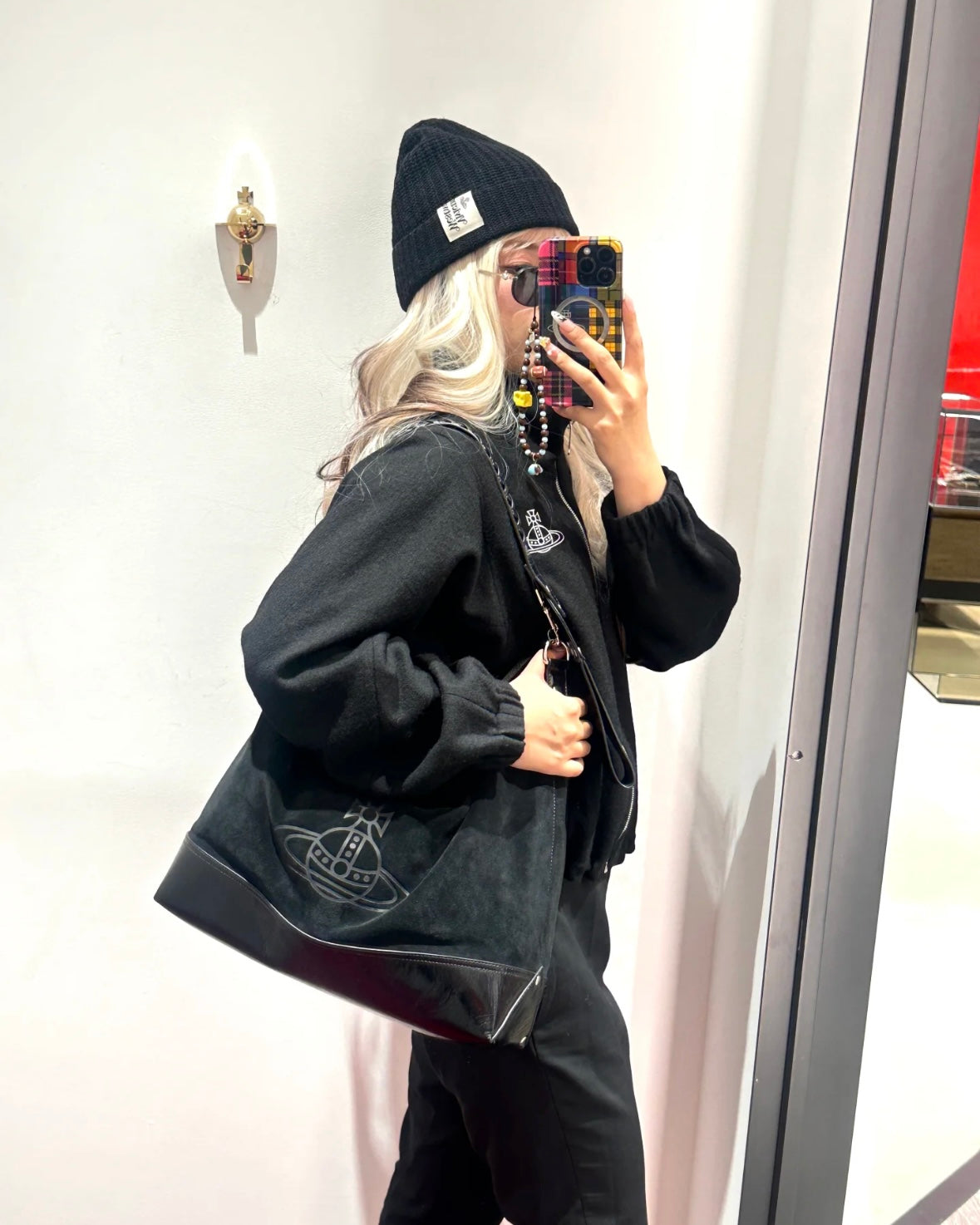 Vivienne Westwood Nancy Hobo Bag 超大容量流浪袋