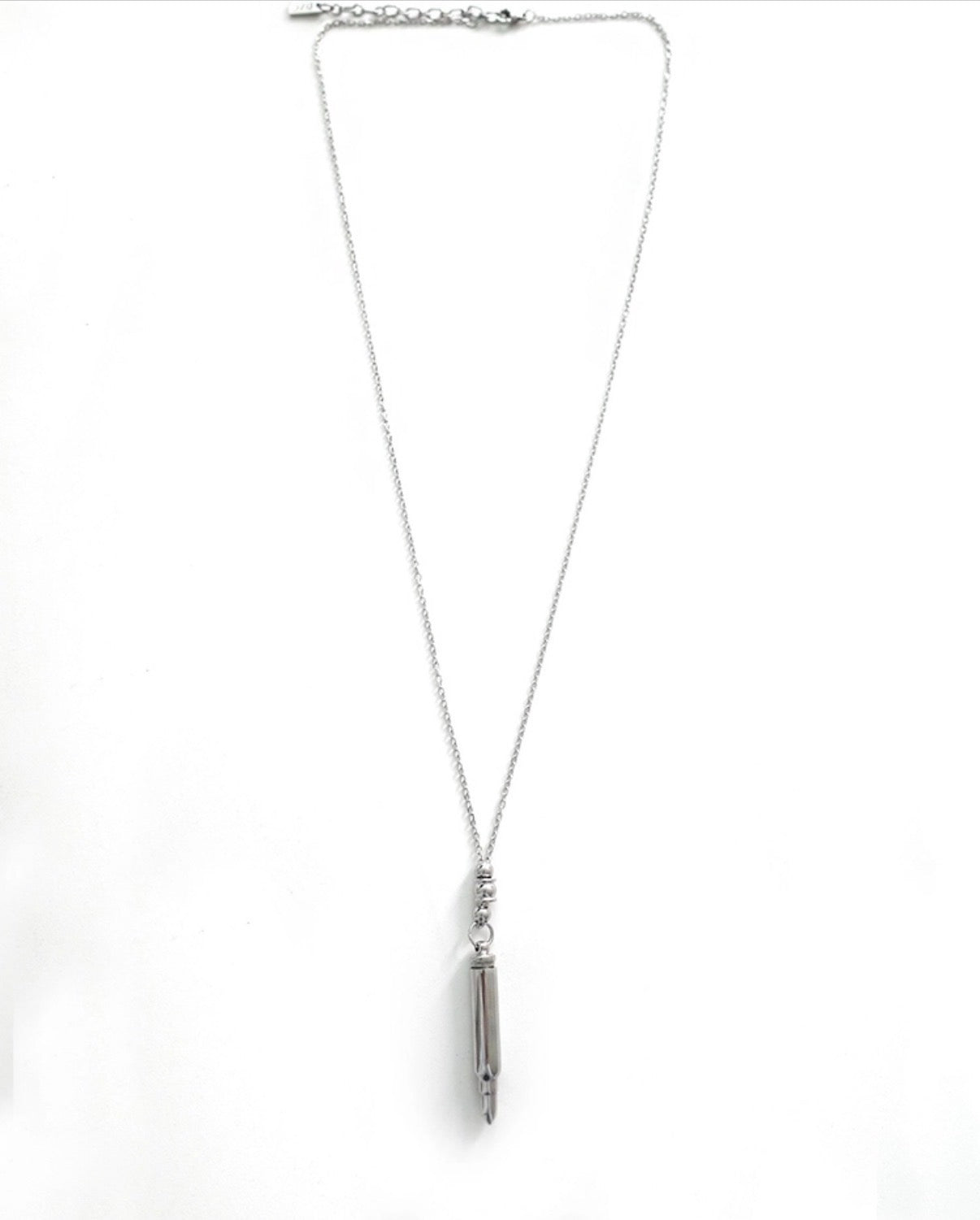 韓國選物🇰🇷Dazzling Club Metallic Bullet Necklace 金屬子彈頸鏈