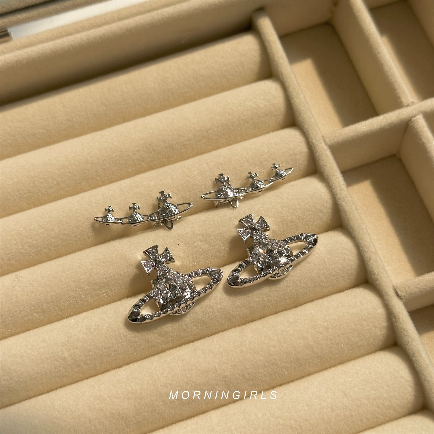 Vivienne Westwood Mayfair Bas Relief Earrings