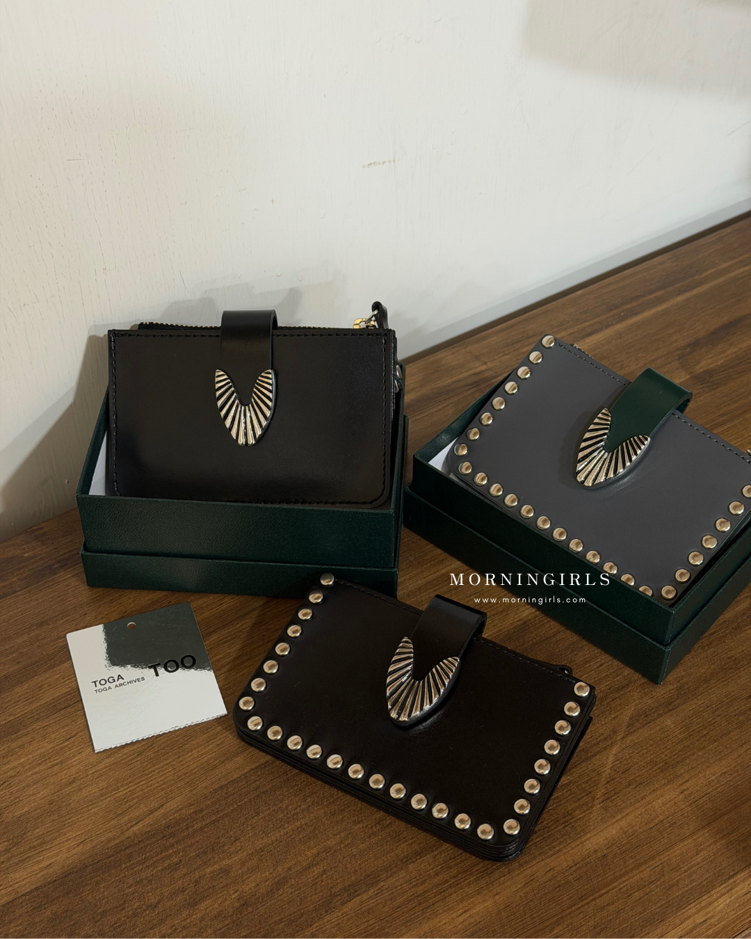 Toga Too Leather Wallet Studs SMALL [Restocked! In Stock Toga Too Leather Wallet Studs SMALL [Restocked! In Stock