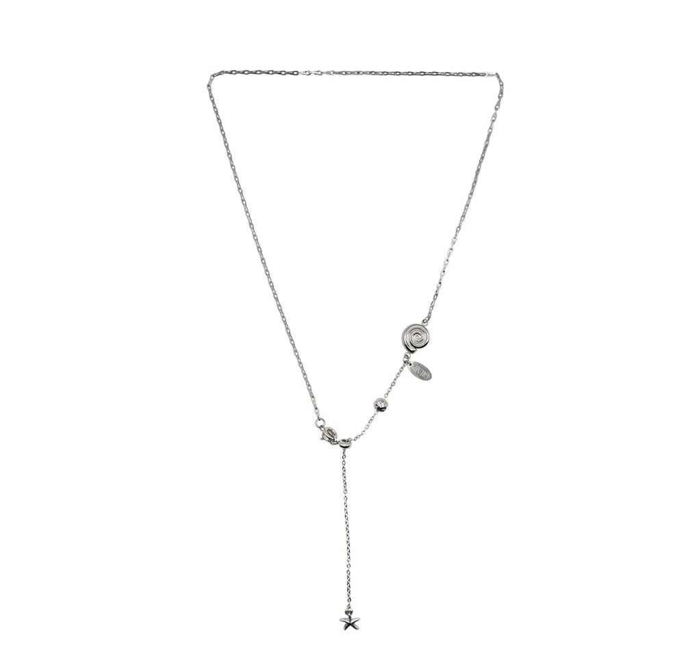 韓國選物🇰🇷 Grumpy Stuff Star Shell Drop Necklace
