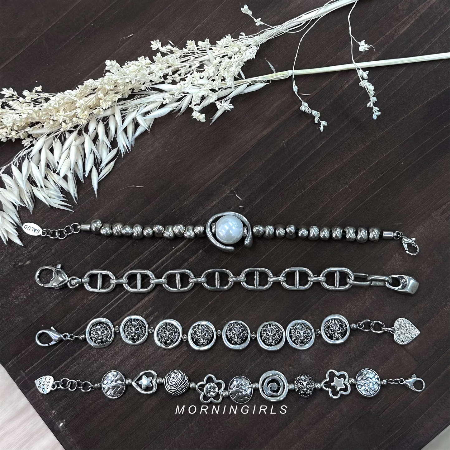 Otro Accesorio 西班牙手工飾物 - H-lock Chained Bracelet