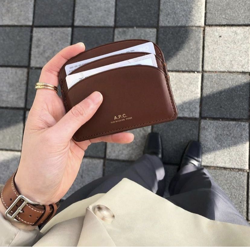 A.P.C. Demi-Lune 半月 Cardholder