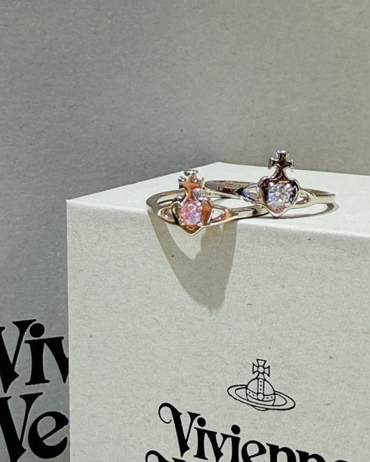 Vivienne Westwood Noella Ring 925純銀 [最新上架 白鑽XS/S限量優惠現貨中!]
