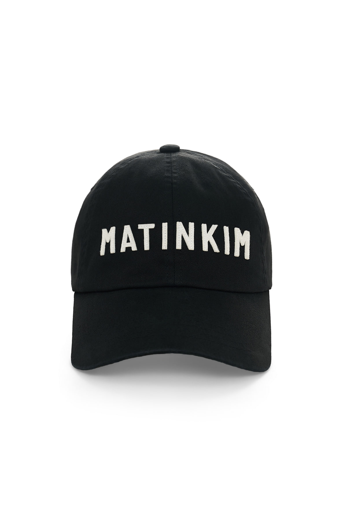 韓國選物🇰🇷Matin Kim Applique Felt Logo Ball Cap 弧形立體Logo棒球帽［韓國熱賣 質感立體布章帽！］