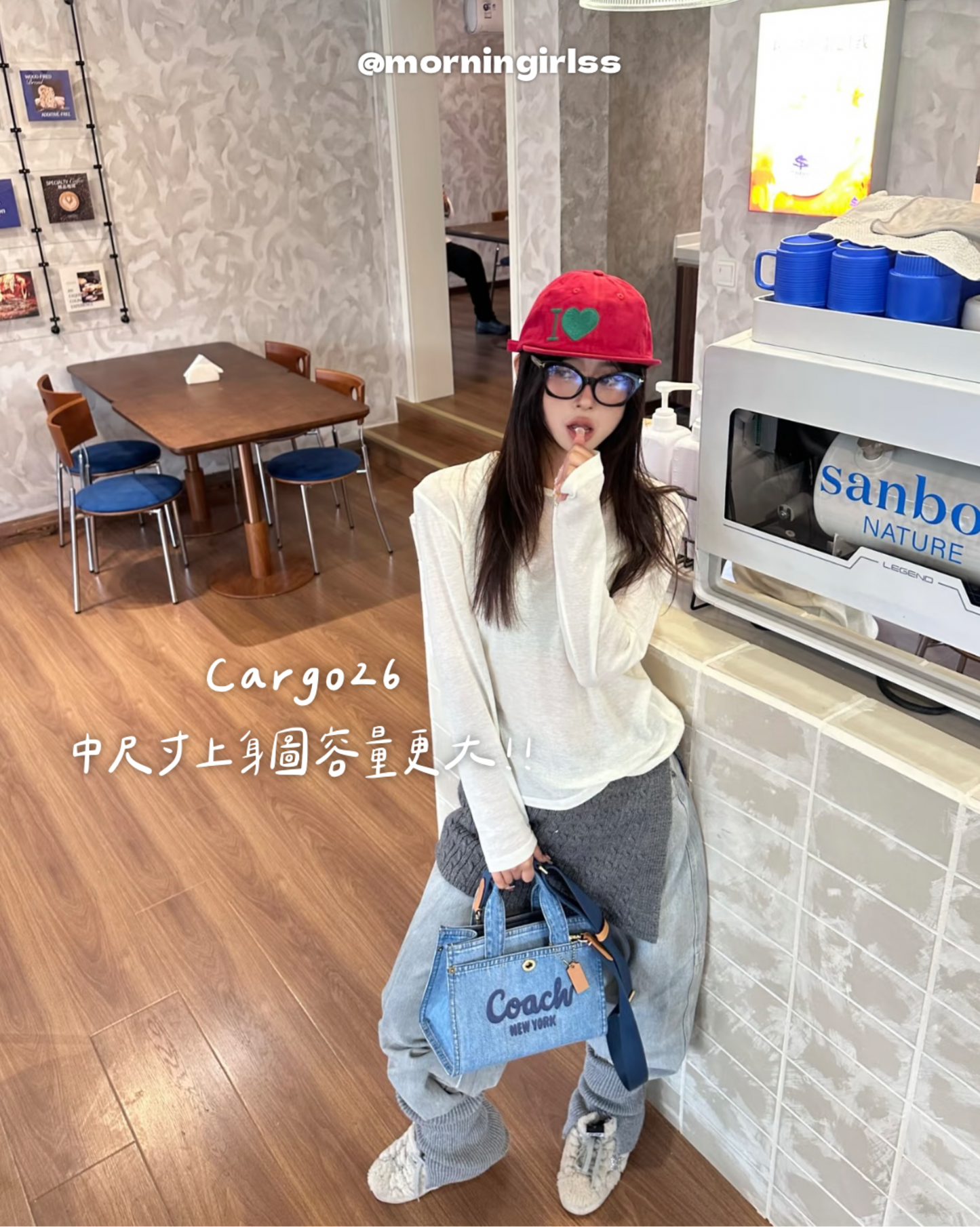 Coach Cargo 可愛牛仔Tote Bag［大容量夏日鬆弛感］