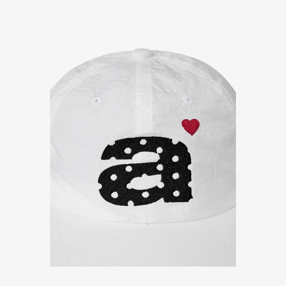 Aeae Dot Small Letter Nylon Cap 最新韓國選物🇰🇷波點大A尼龍棒球帽［Made in Korea🇰🇷復古運動風］