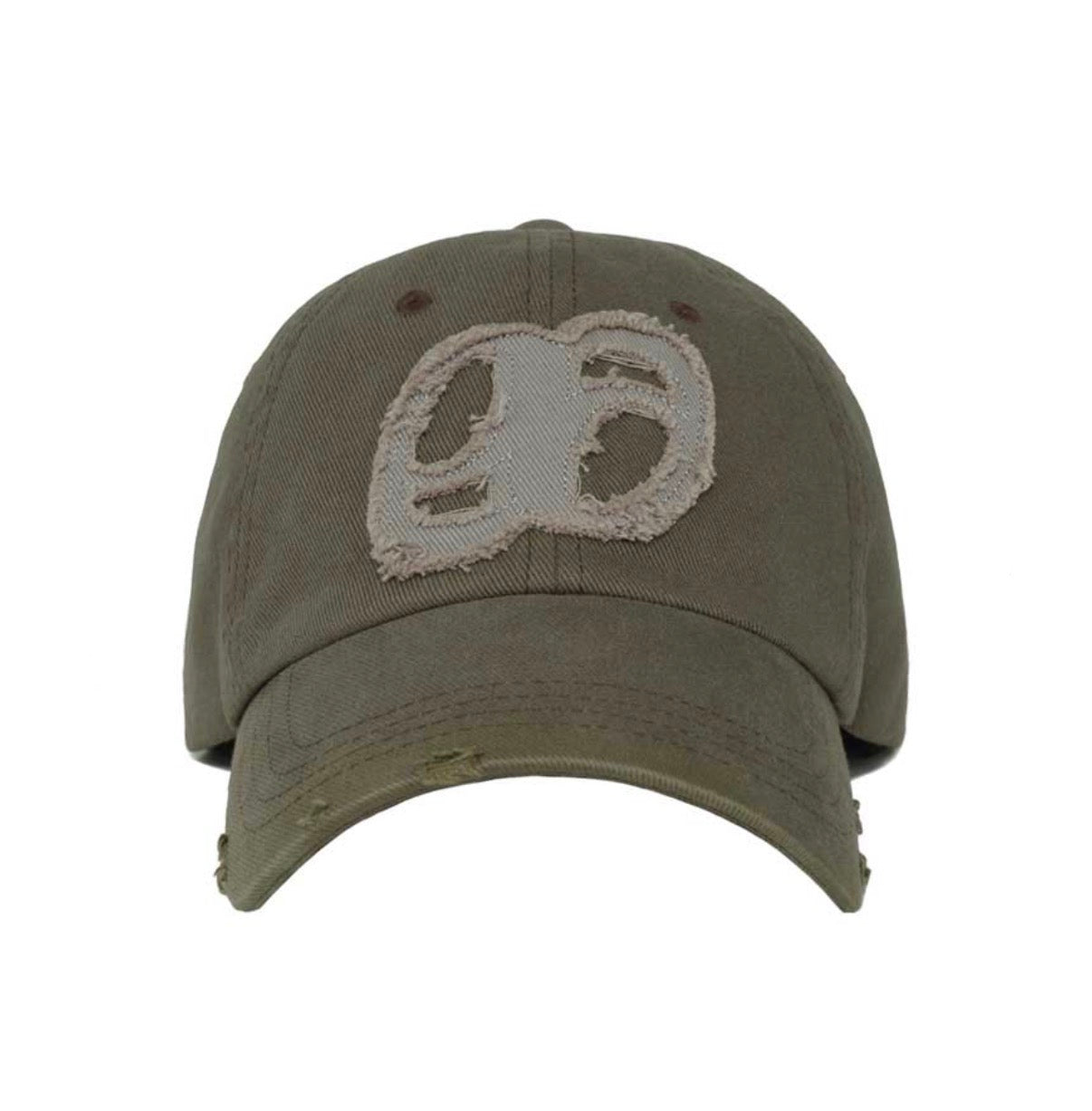 Ason Patch Ball Cap 最新韓國選物🇰🇷拼布爛邊99 Logo棒球帽［深帽修飾臉型 超顯臉細!］