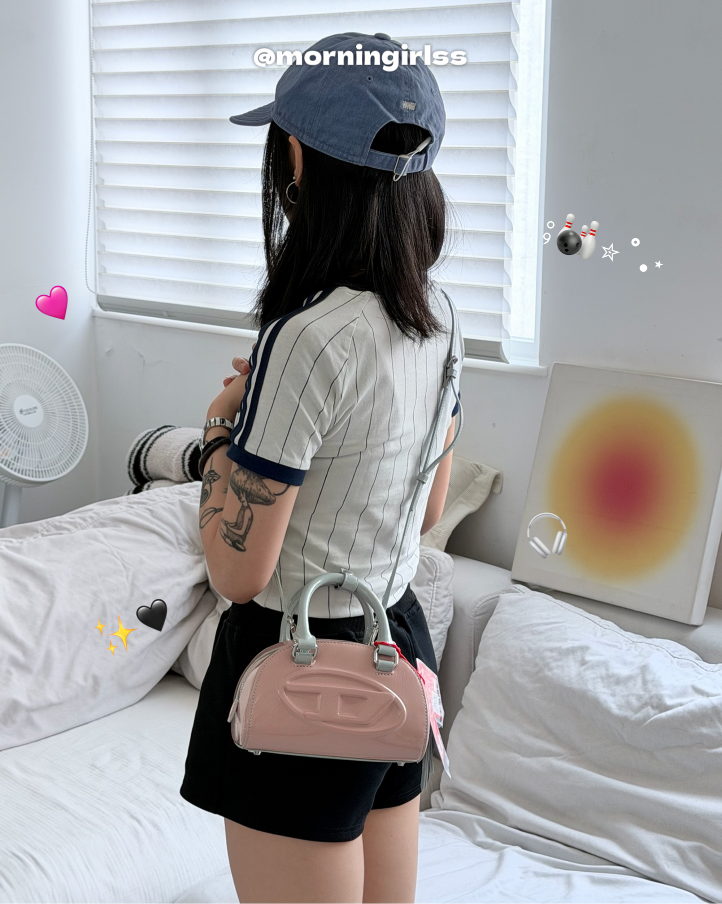 Diesel 1DR Dome-Mini Bowling Bag [超可愛保齡球袋連斜孭肩帶🎳!]