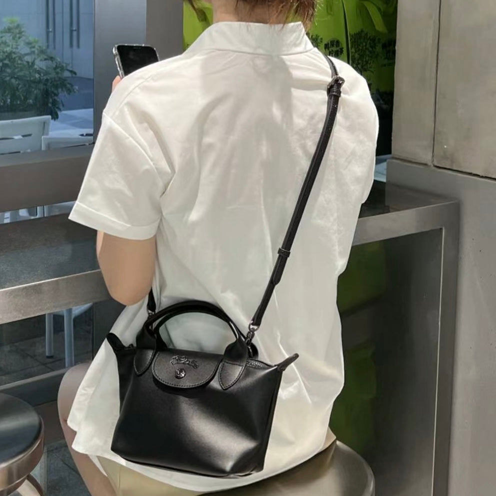 LONGCHAMP Le Pliage Xtra XS Handbag 真皮系列 [連長肩帶!]