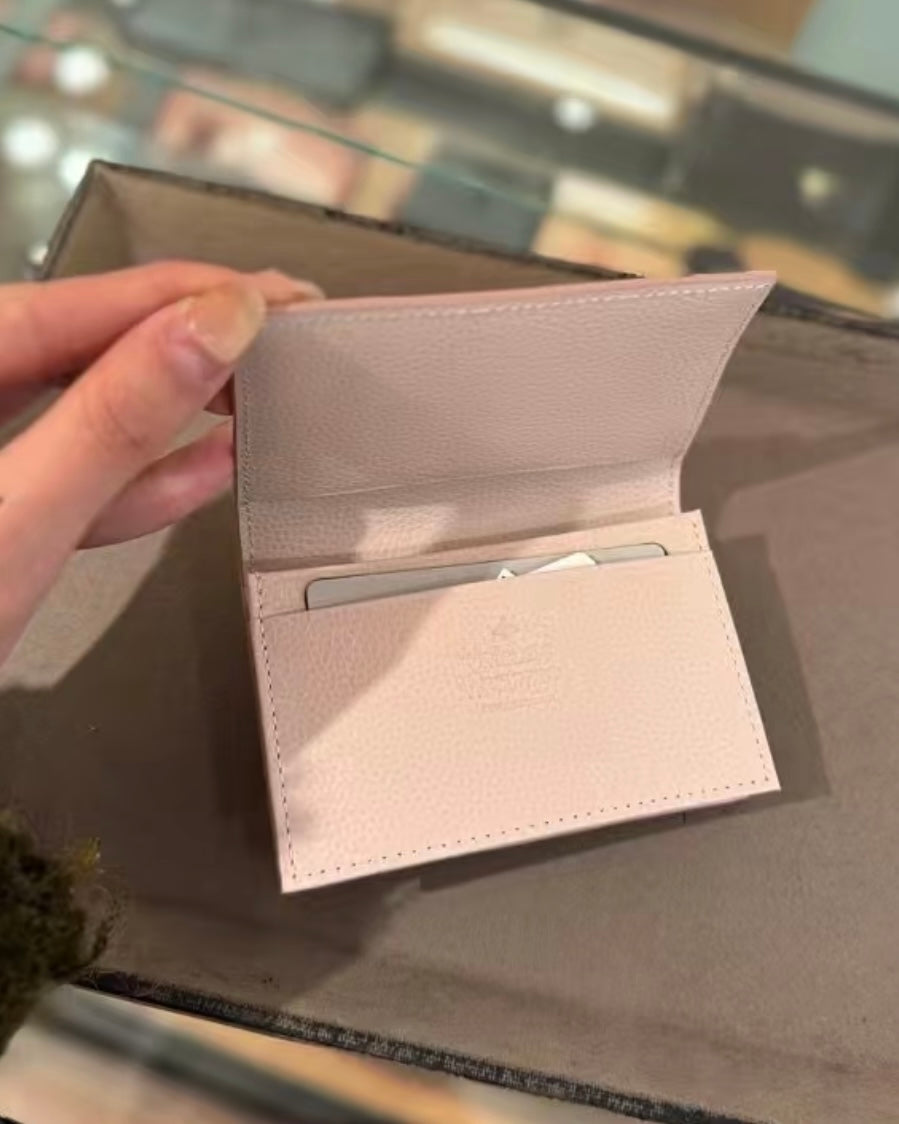 Vivienne Westwood 日本限定 軟身荔枝皮 Business Cardholder 可放多卡 [2025最新系列!]