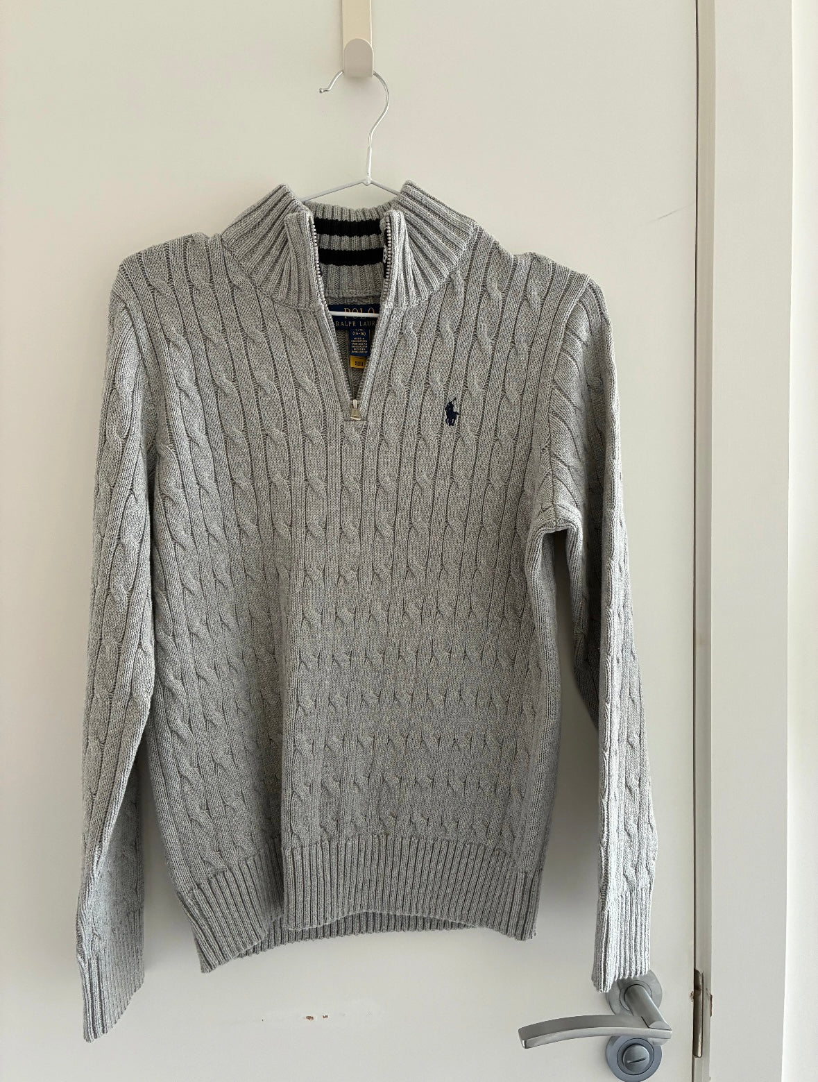 Polo Ralph Lauren 針織半拉鍊毛衣 [黑五優惠中 店主自留灰色超美]