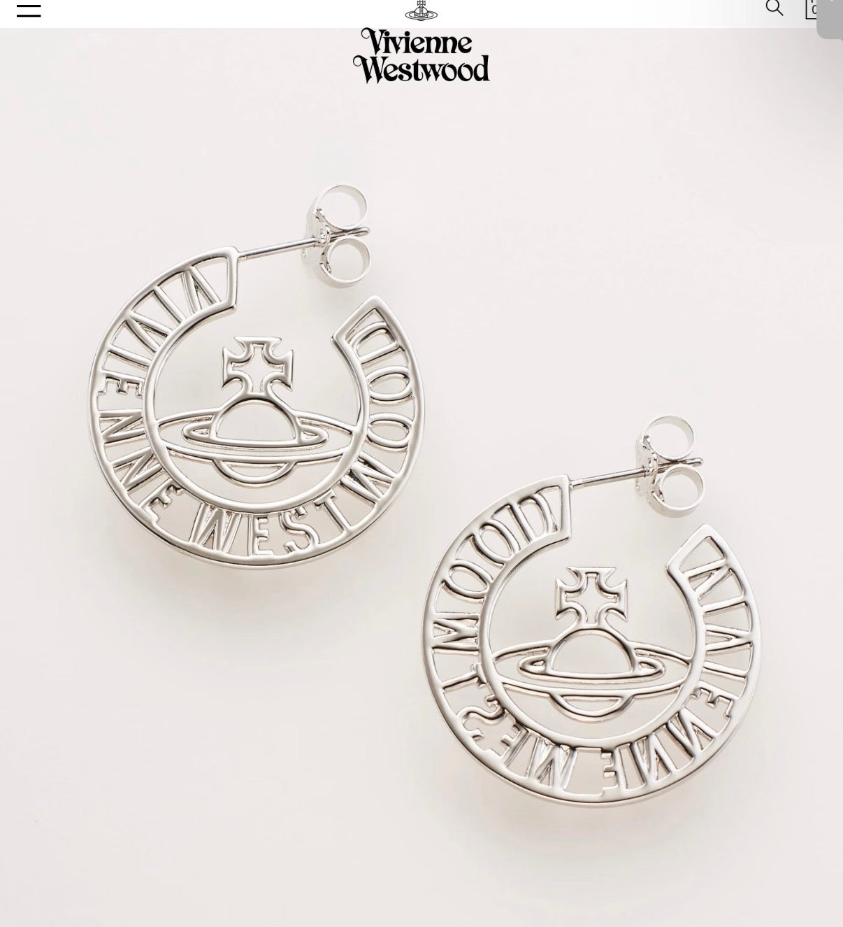 Vivienne Westwood 圈圈星球耳環