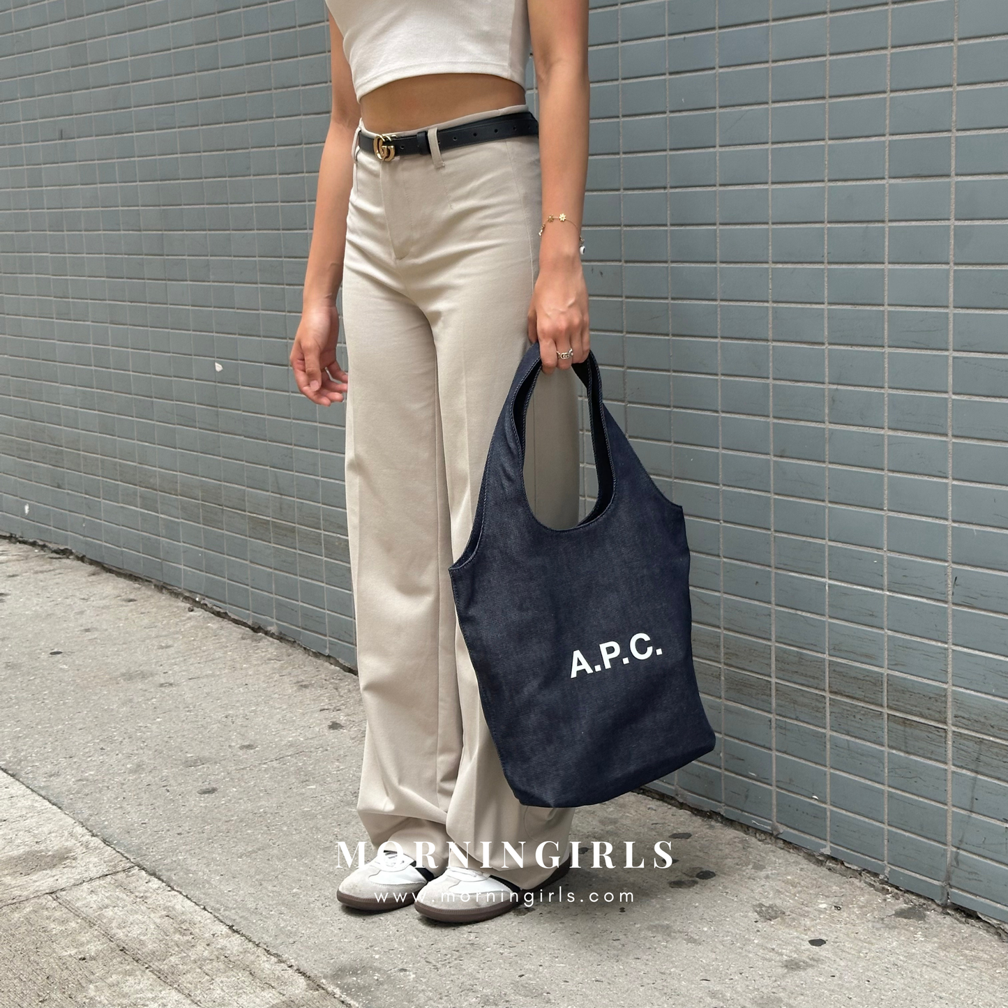 A.P.C. Ninon Tote Bag [SS24最新重磅牛仔布!]