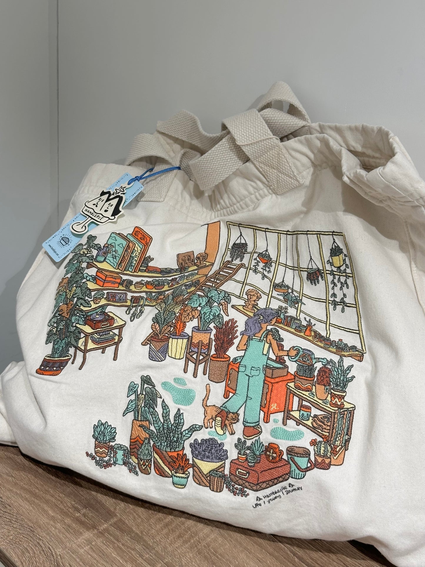 Hamblepie 泰國自家品牌 - Garden House Tote Bag ［新品優惠進行中!］