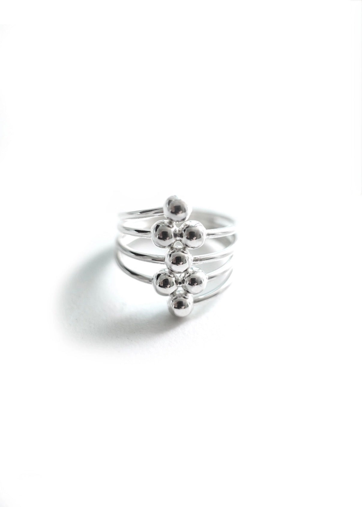 韓國選物🇰🇷Dazzling Club 925 Silver Bubble Ring 純銀泡泡戒指￼