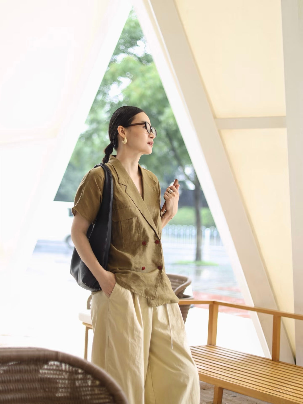 A.P.C. Neige Clou Bag 超知性法式皮革窩釘袋 [2026最新上架 限時新品優惠星期五晚準時完結! 100%真皮上班袋 質量超好]