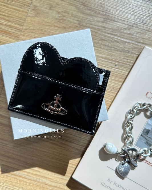 Vivienne Westwood Heart Cardhoder 經典黑色系列