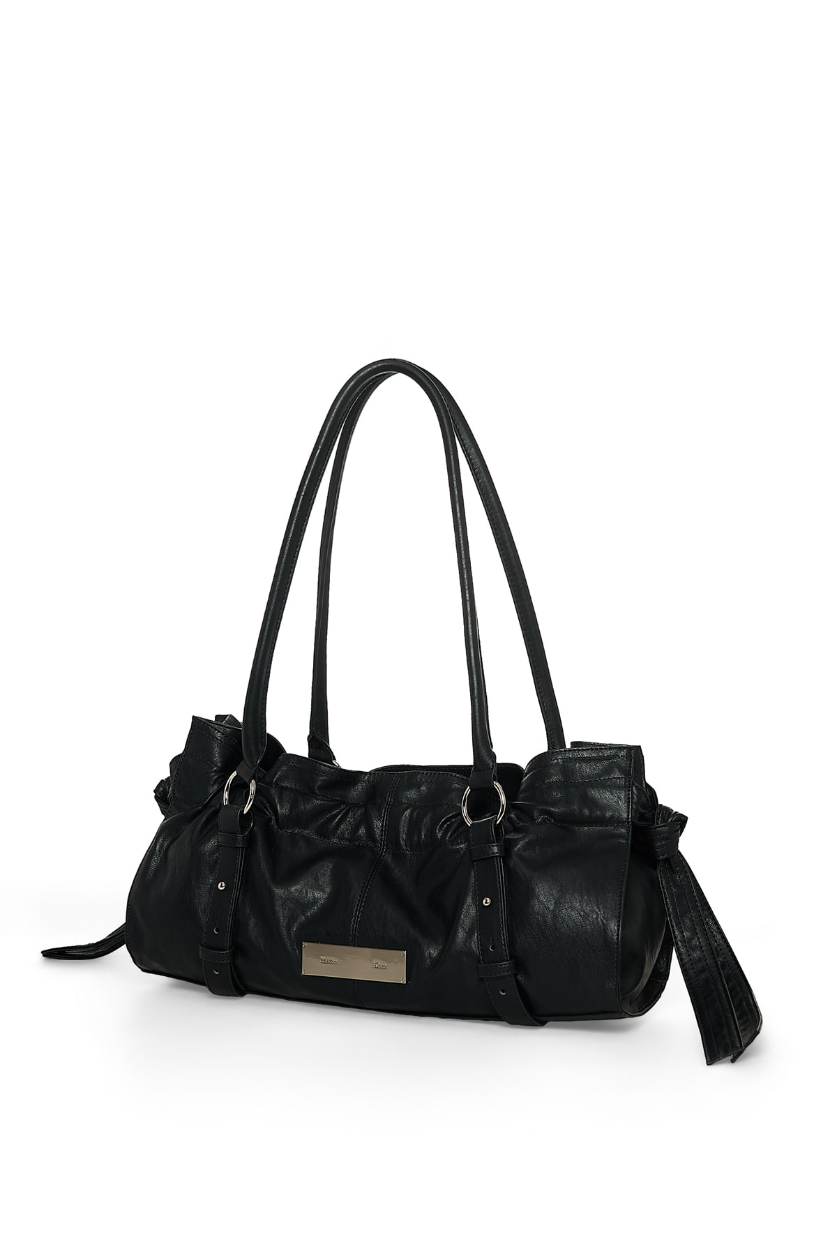 Matin Kim Shirring Tie Buckle Shoulder Bag 最新韓國選物🇰🇷雲朵皮帶扣腋下袋［超熱賣! 極簡Boyish風］