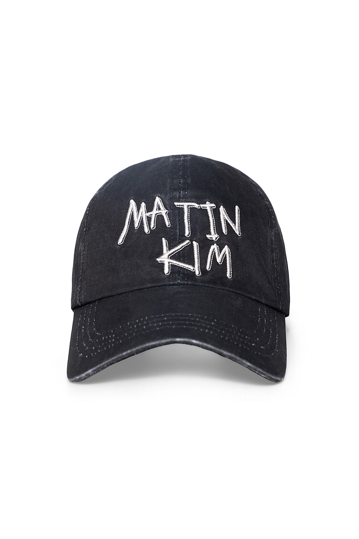 韓國選物🇰🇷Matin Kim Vintage Washed Graffiti Ball Cap 復古水洗塗鴉棒球帽［個性刺繡水洗 質感街頭風］