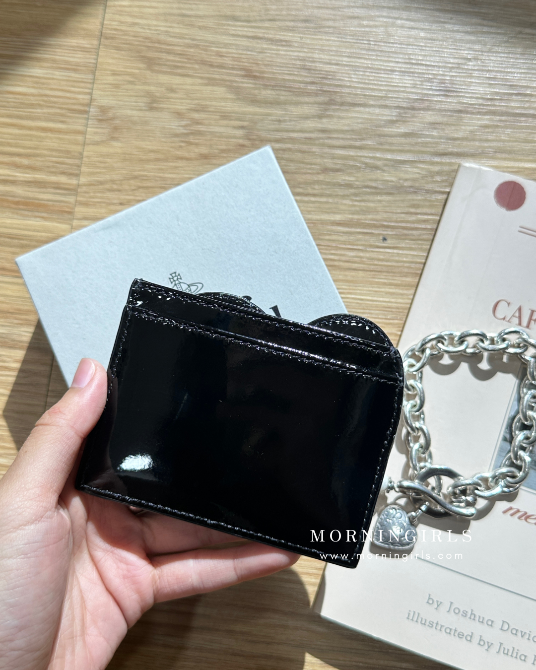 Vivienne Westwood Heart Cardhoder 經典黑色系列