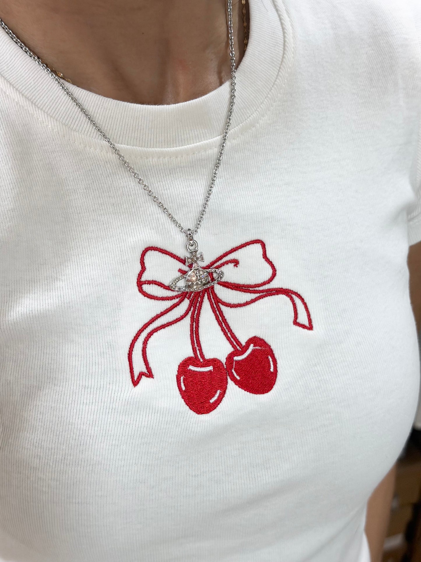 Vivienne Westwood Mayfair Orb Necklace Studded Saturn [Jaden's Pick - Recommended for Beginners]