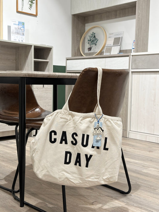 Hamblepie 泰國自家品牌 - Casual Day Tote Bag［可摺成Pocket!］［新品優惠進行中!］