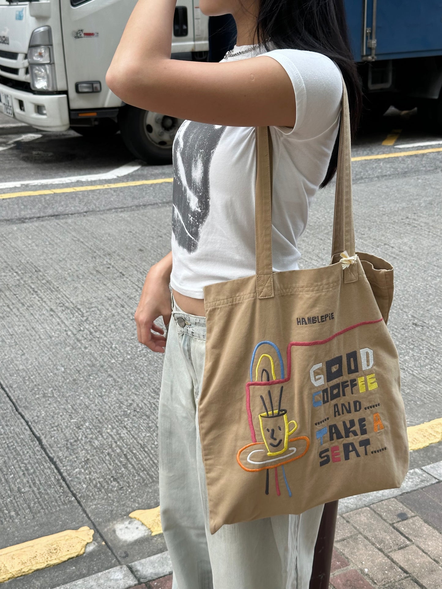 Hamblepie 泰國自家品牌 - Good Coffee Tote Bag ［新品優惠進行中!］