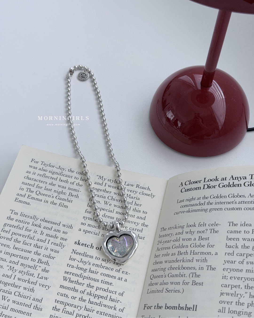 Otro Accesorio 西班牙手工飾物 - Galaxy Heart Necklace [NEW ITEM! 顏色超美極推薦]