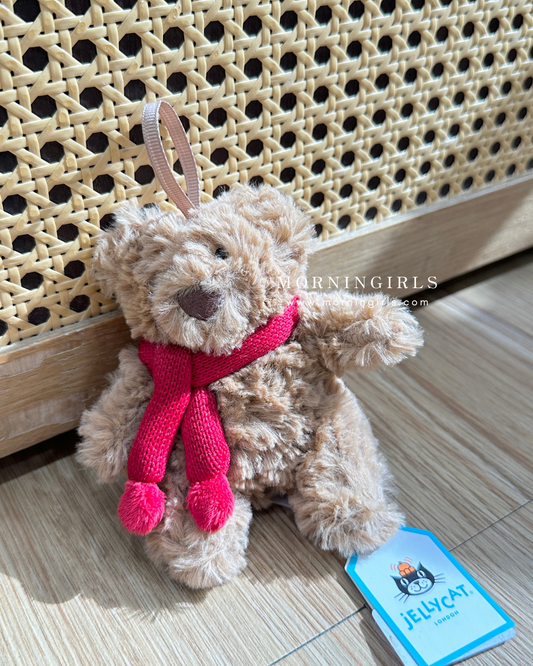 Jellycat Bartholomew Bear Christmas hanging decoration [最新聖誕系列]