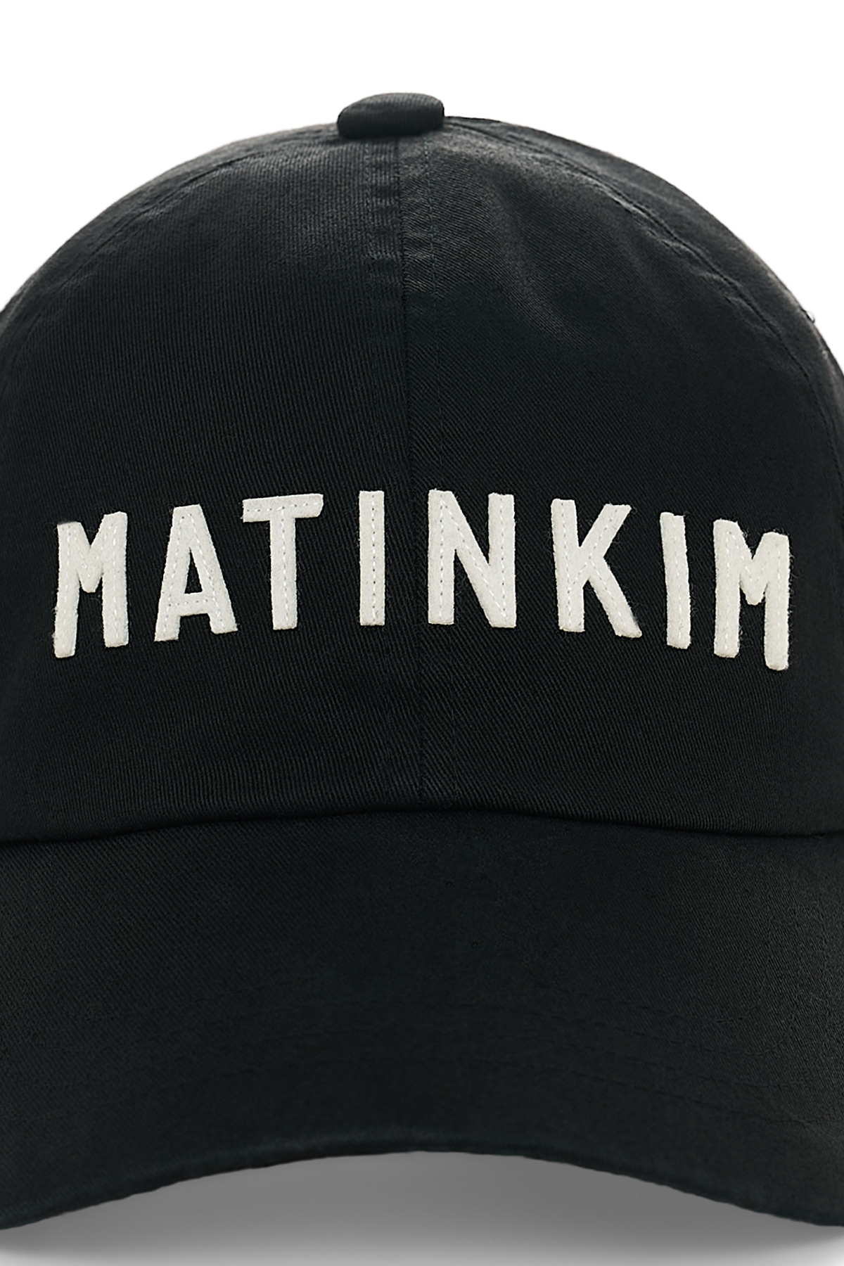 韓國選物🇰🇷Matin Kim Applique Felt Logo Ball Cap 弧形立體Logo棒球帽［韓國熱賣 質感立體布章帽！］