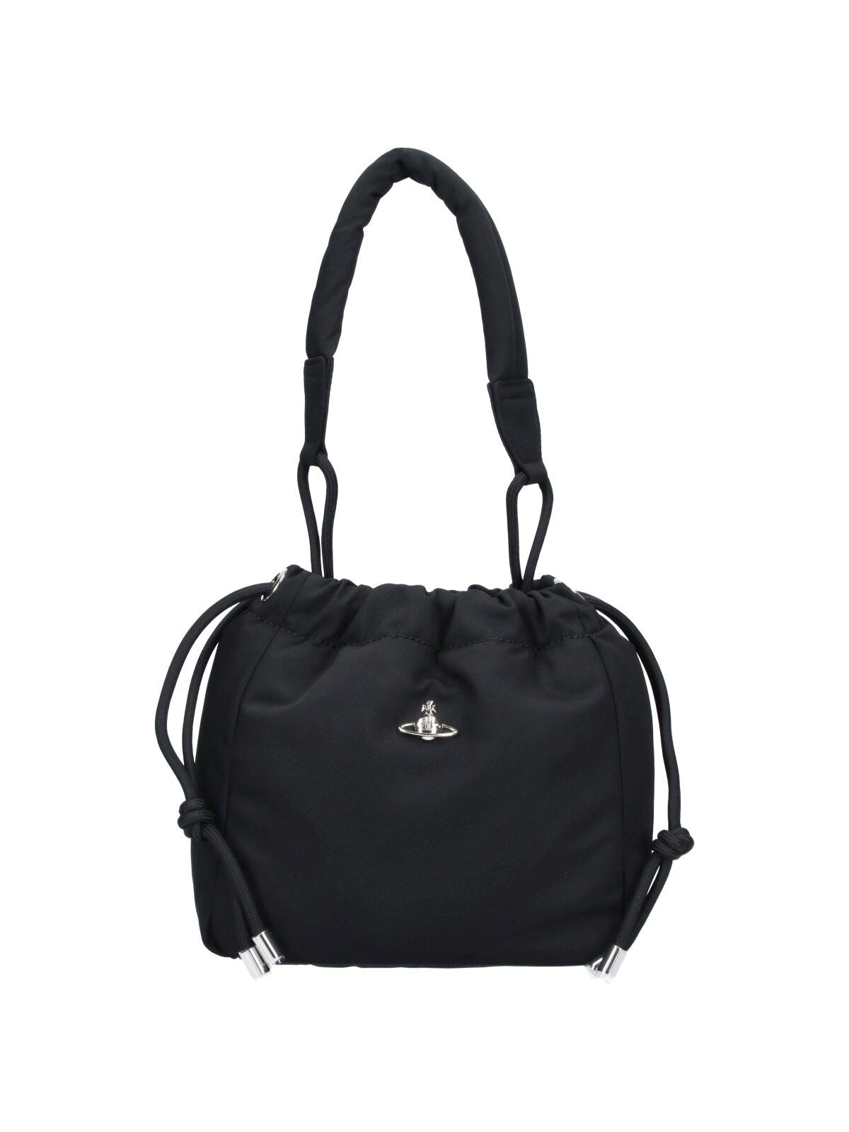 Vivienne Westwood Hilary Bucket Bag 超輕身耐用尼龍抽繩袋 [新版3D標誌復古暗紅內籠正式上架!]