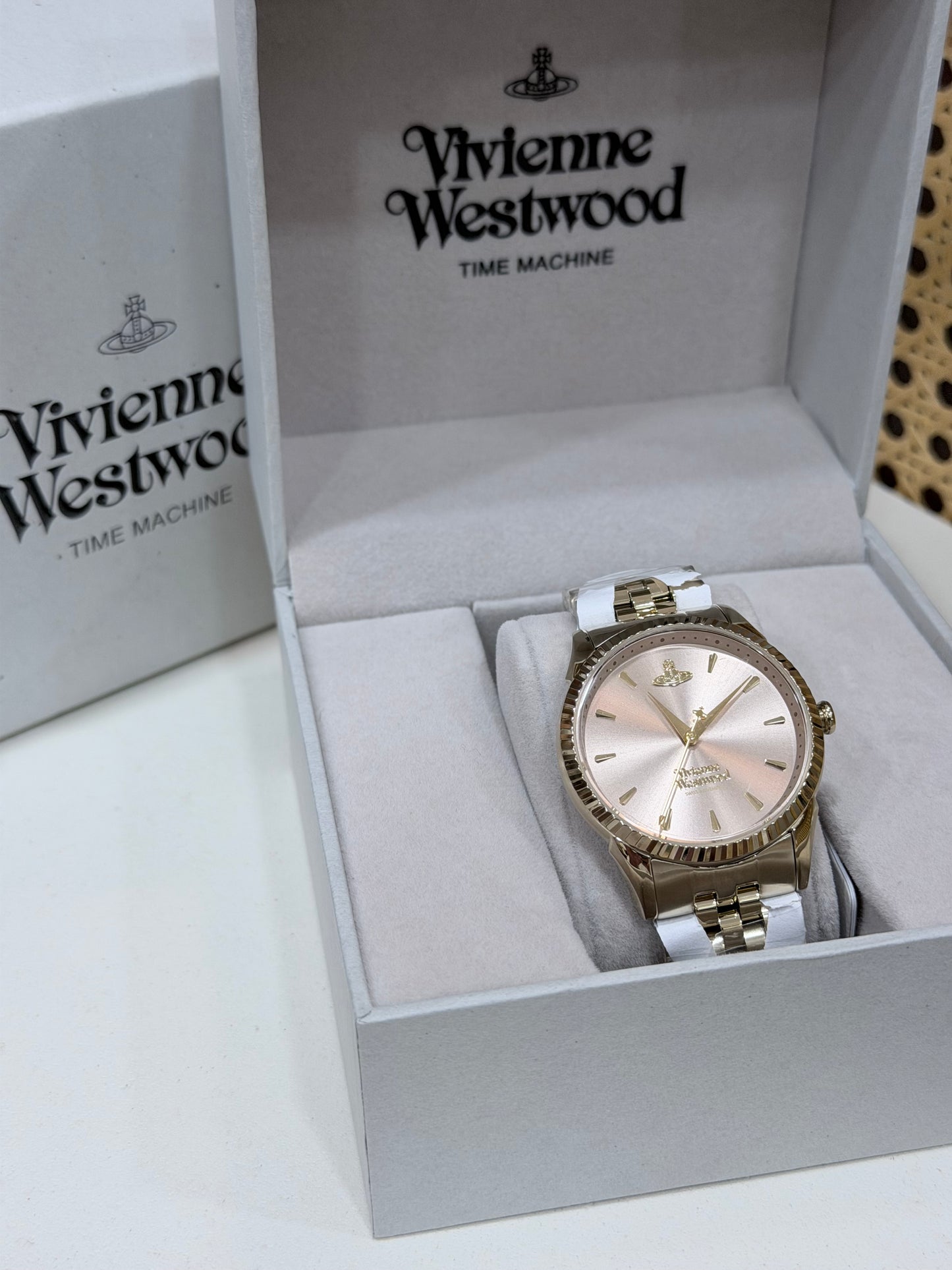 Vivienne Westwood Seymour Watch 38mm 香檳金［最新上架!］