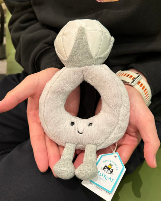 Jellycat Diamond Ring [求婚訂婚禮物推介］