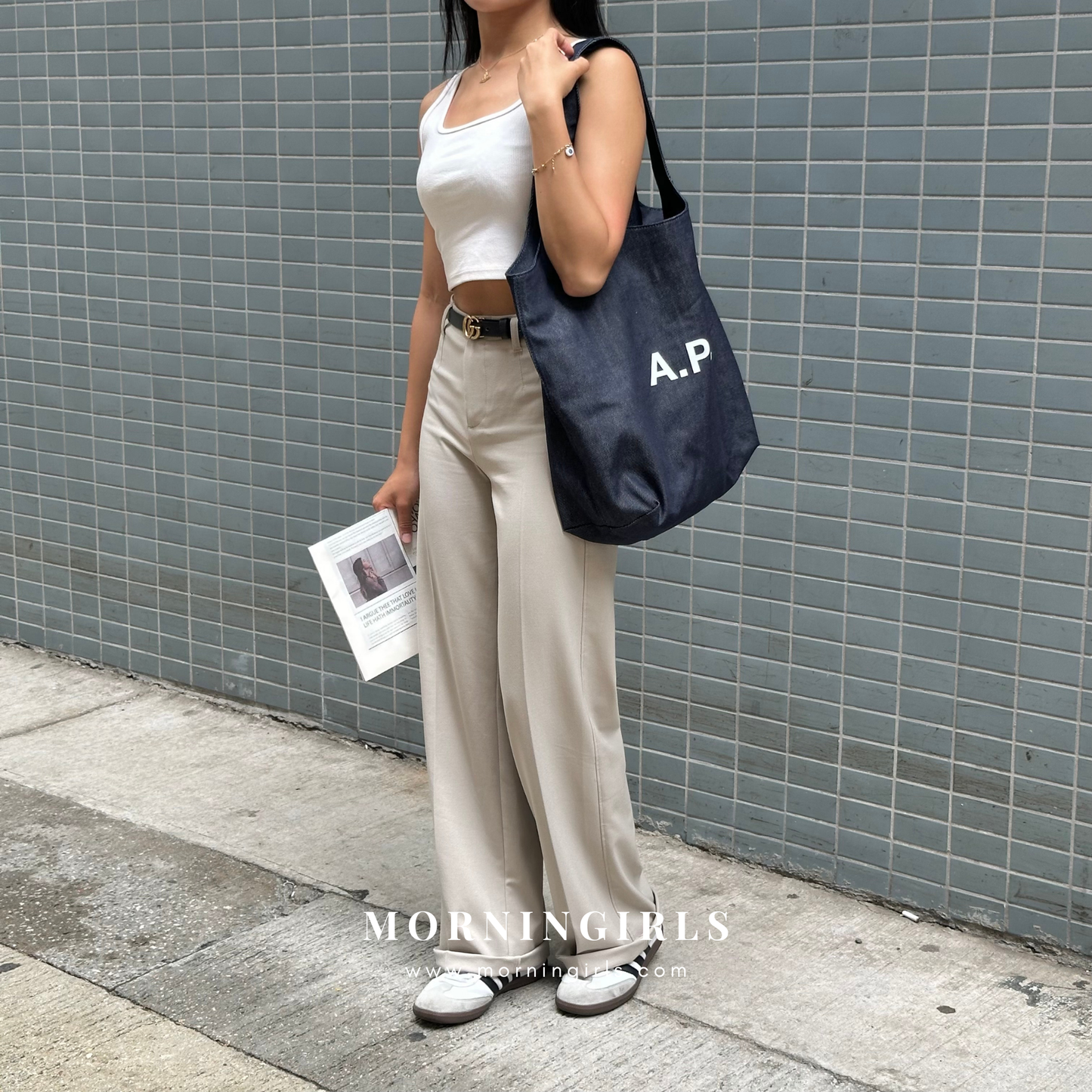 A.P.C. Ninon Tote Bag [SS24最新重磅牛仔布!]