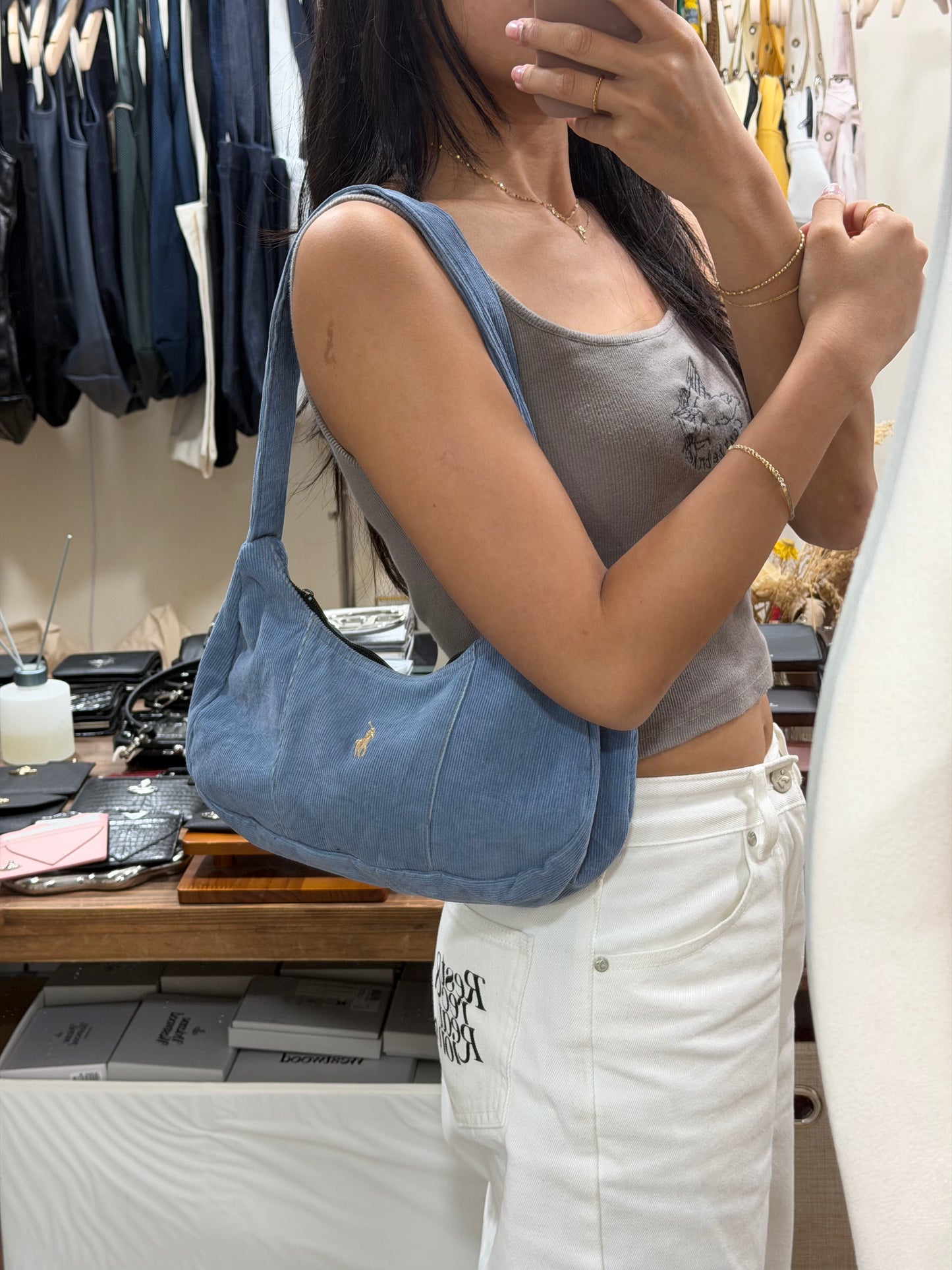 Thailand Remade Vintage Shoulder Bag [Only 1 of each style available! Free shipping to Hong Kong for orders of 2 or more!]