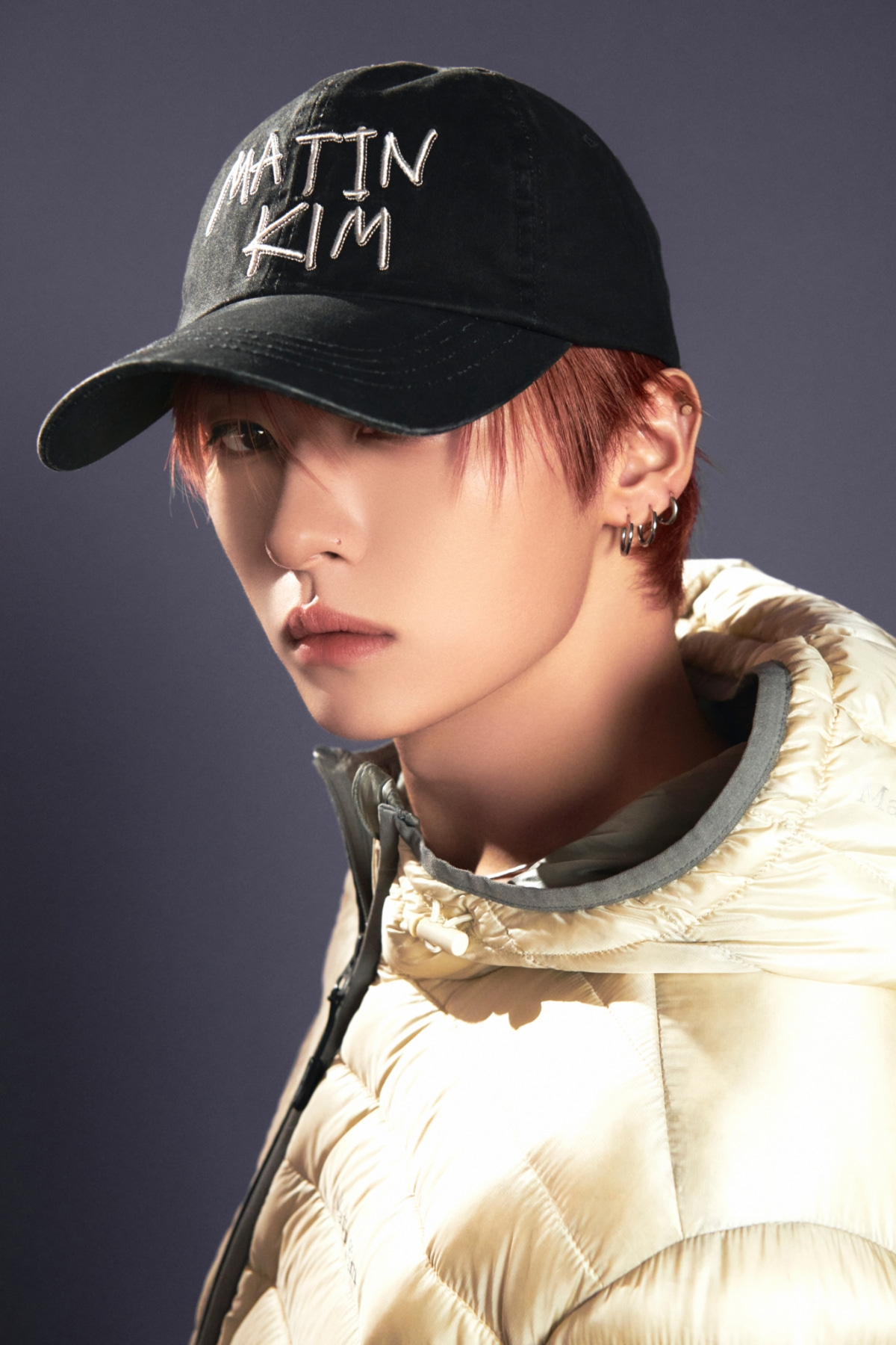 韓國選物🇰🇷Matin Kim Vintage Washed Graffiti Ball Cap 復古水洗塗鴉棒球帽［個性刺繡水洗 質感街頭風］