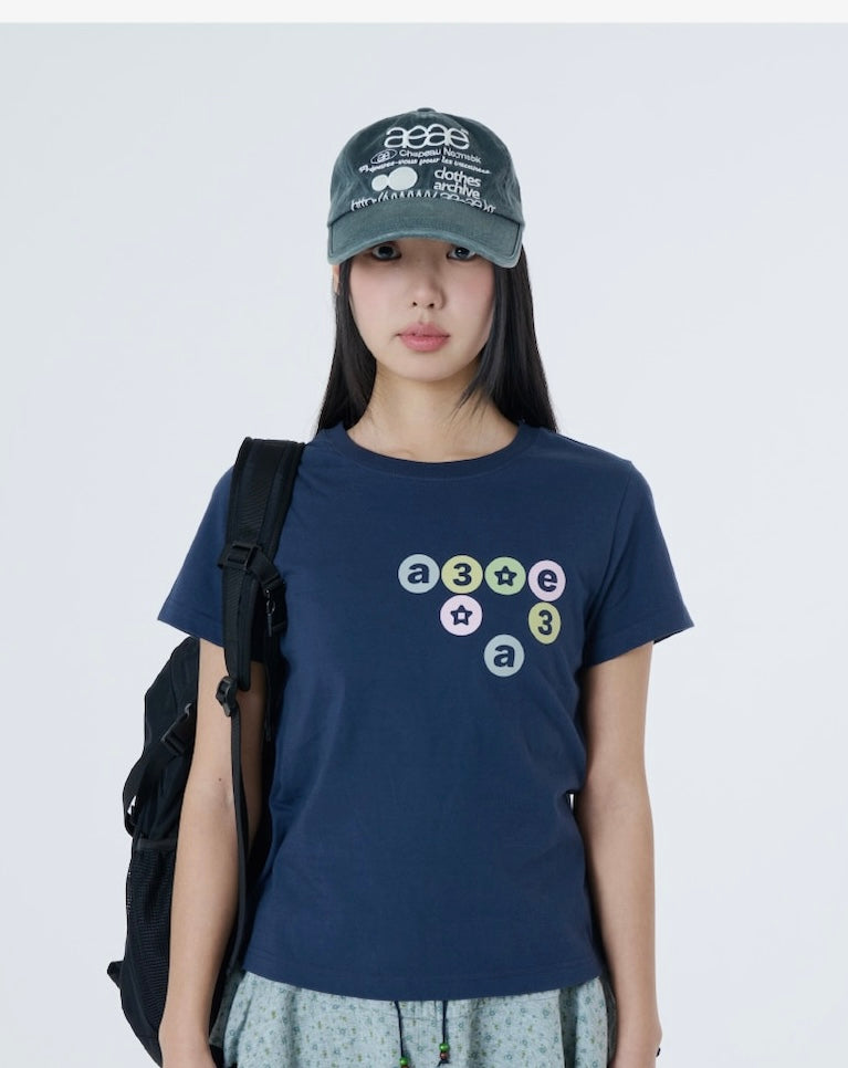 Aeae Web Logo Washed 5 Pannel Ball Cap 最新韓國選物🇰🇷復古洗水棒球帽［Made in Korea🇰🇷經典Logo設計 日常佩戴OK!］