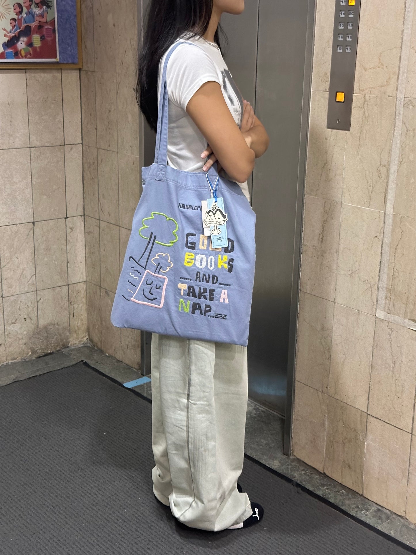 Hamblepie 泰國自家品牌 - Good Books Tote Bag ［新品優惠進行中!］