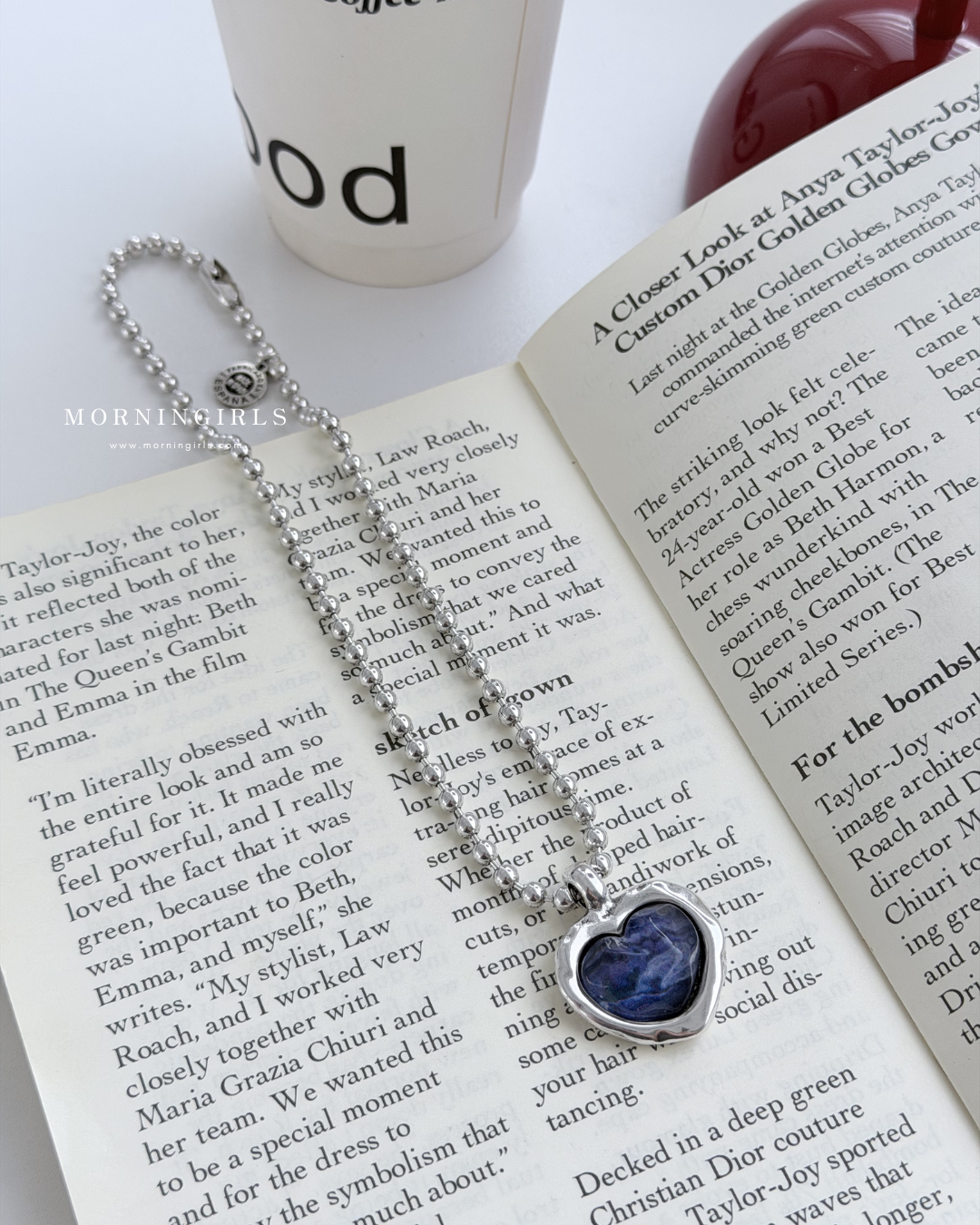 Otro Accesorio 西班牙手工飾物 - Galaxy Heart Necklace [NEW ITEM! 顏色超美極推薦]
