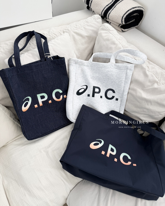 A.P.C. X Asics Tote Bag［絕美運動品牌聯名 法式簡約感］