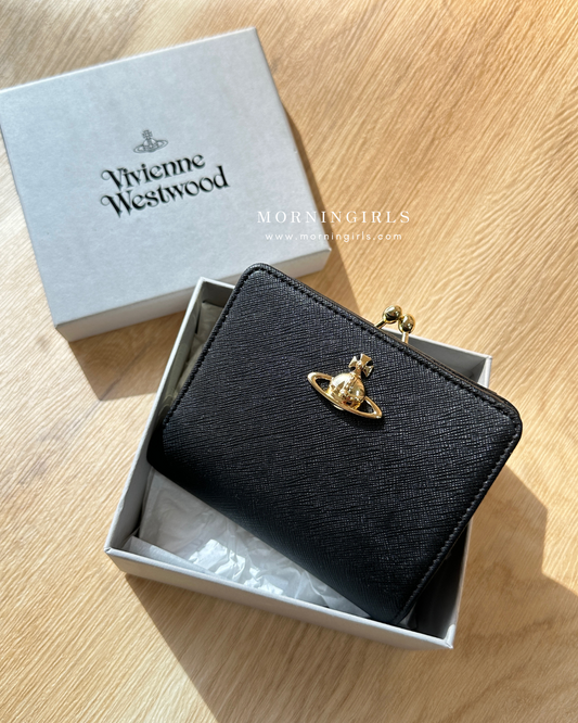 Vivienne Westwood Frame Pocket Wallet 復古金十字紋［年尾大折扣限時優惠$1698>$1398!］